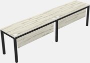 Rectangular Desk - Metal Frame