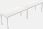 Rectangular Desk - Metal Frame