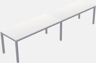 Rectangular Desk - Metal Frame