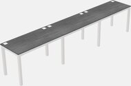 Rectangular Desk - Metal Frame