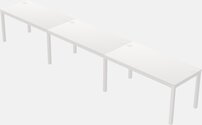 Rectangular Desk - Metal Frame