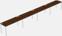 Rectangular Desk - Metal Frame
