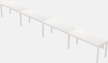 Rectangular Desk - Metal Frame