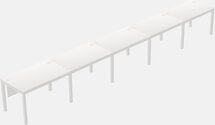 Rectangular Desk - Metal Frame