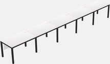 Rectangular Desk - Metal Frame