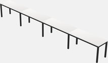 Rectangular Desk - Metal Frame
