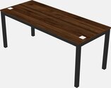 Rectangular Desk - Metal Frame