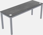 Rectangular Desk - Metal Frame