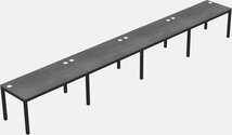 Rectangular Desk - Metal Frame