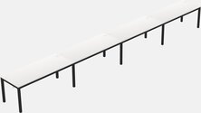 Rectangular Desk - Metal Frame