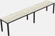 Rectangular Desk - Metal Frame