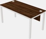 Rectangular Desk - Metal Frame