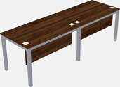 Rectangular Desk - Metal Frame