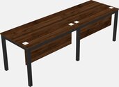 Rectangular Desk - Metal Frame