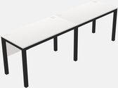 Rectangular Desk - Metal Frame