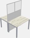 Desk partitions