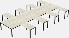 Lshaped desk