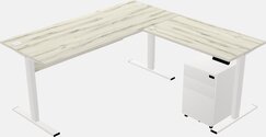Standing desk height