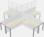 4 person cubicle