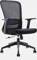 White leather office chair