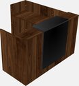 Compact reception desk