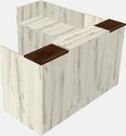 Reception desk retail