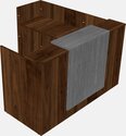 90 degree reception desk