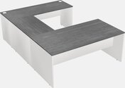 Round office desk
