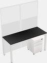 Office desk separator