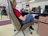 Self-serve office furniture showrooms