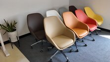 Self-serve office furniture showrooms