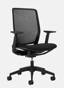 Office chair with armrest
