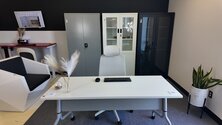 Self-serve office furniture showrooms