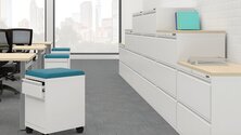 Self-serve office furniture showrooms