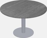 Square pedestal table