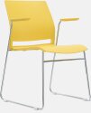 Visitor Chair - Commercial Grade 1 - Armrest