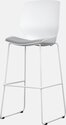Curvilinear Counter Height Chair