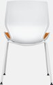 Curvilinear Stacking Meeting Chair