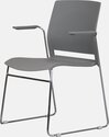 Visitor Chair - Commercial Grade 1 - Armrest