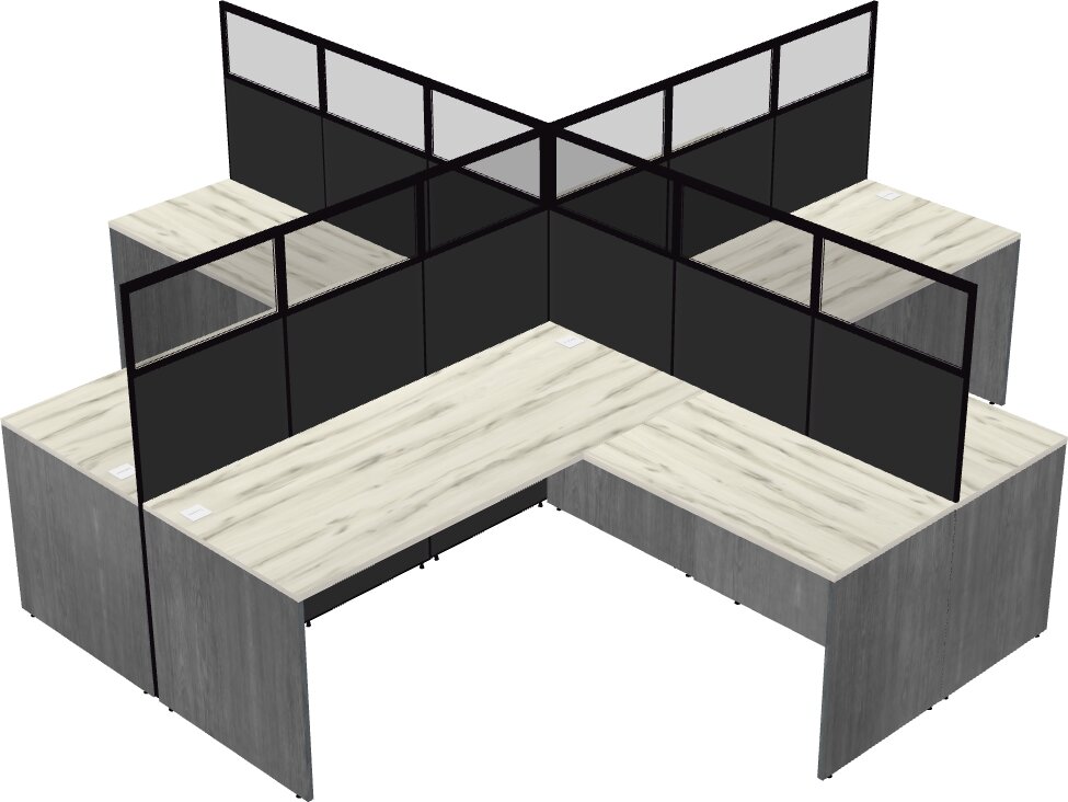 Discover the perfect balance of form and function with our T-shaped desk. This innovative design not only elevates your workspace, but also inspires creativity and productivity. Experience the power of a desk that seamlessly blends style and purpose, only at our furniture store.