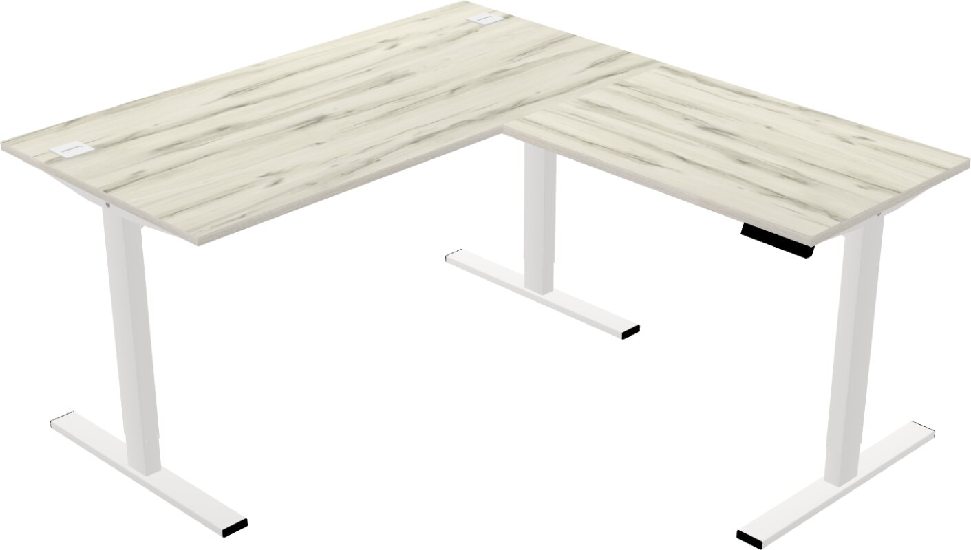 Discover the epitome of elegance and functionality with our stunning L Desk White. Crafted with the finest materials and expert craftsmanship, this world-class piece will elevate your workspace to new heights. Experience the ultimate in luxury and style with our exclusive L Desk White, available now at our premier furniture store.