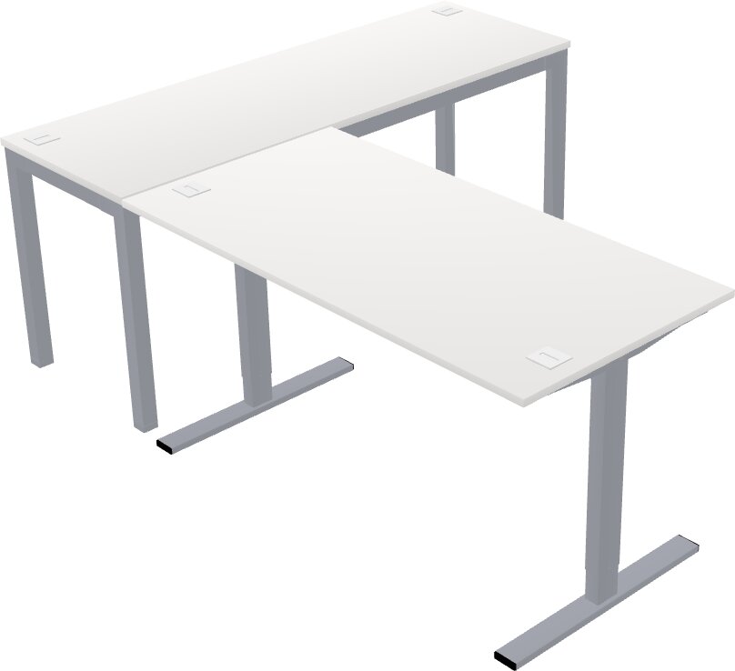 Introducing the game-changing L desk for two people - the ultimate solution for shared workspaces. Say goodbye to cramped and cluttered desks, and hello to a revolutionary design that maximizes space and productivity. Experience the future of collaborative work with our innovative L desk, exclusively available at our furniture store.