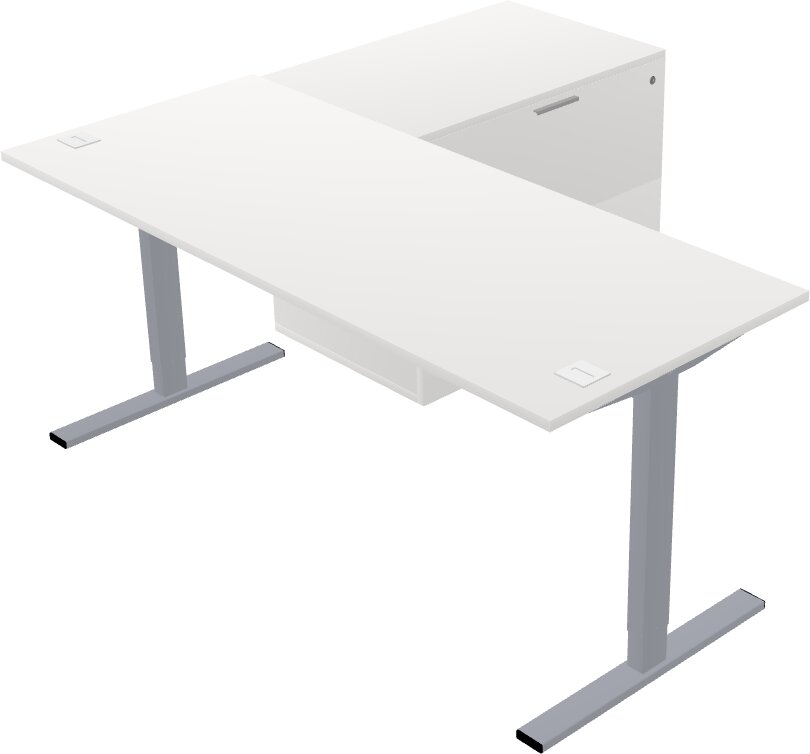 Transform your workspace with our remarkable adjustable L-shaped desks! Say goodbye to discomfort and hello to productivity with our versatile and stylish furniture. Upgrade your office today and experience the ultimate ergonomic solution.