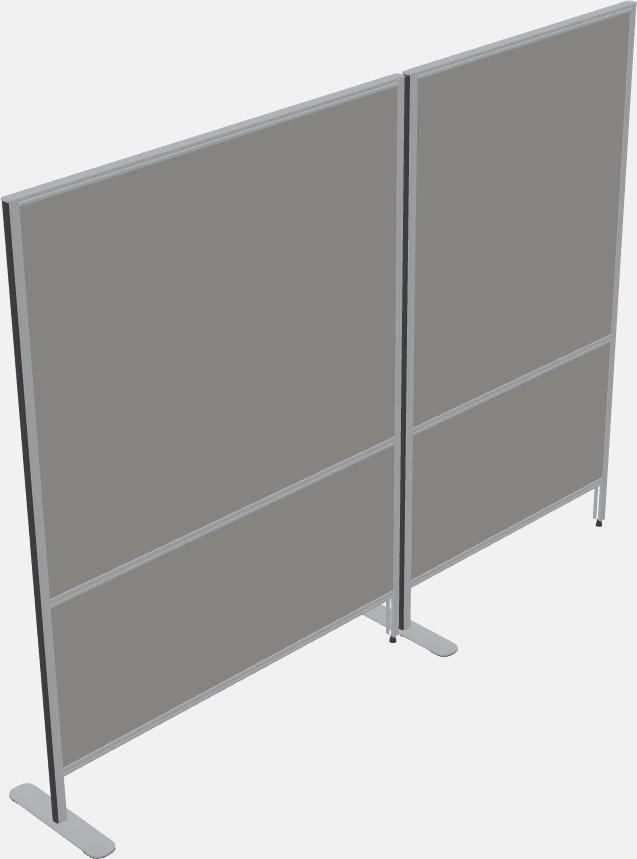 Freestanding straight line walls