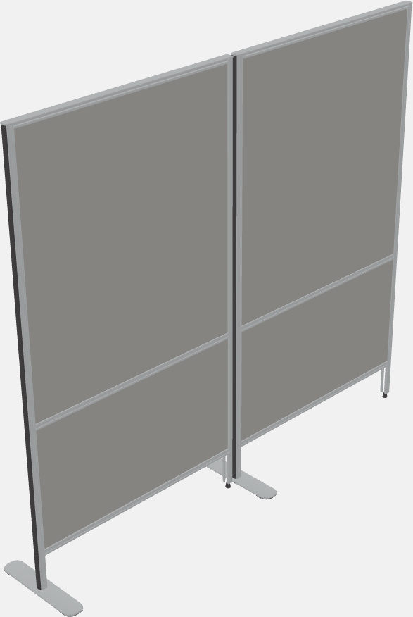 Freestanding straight line walls