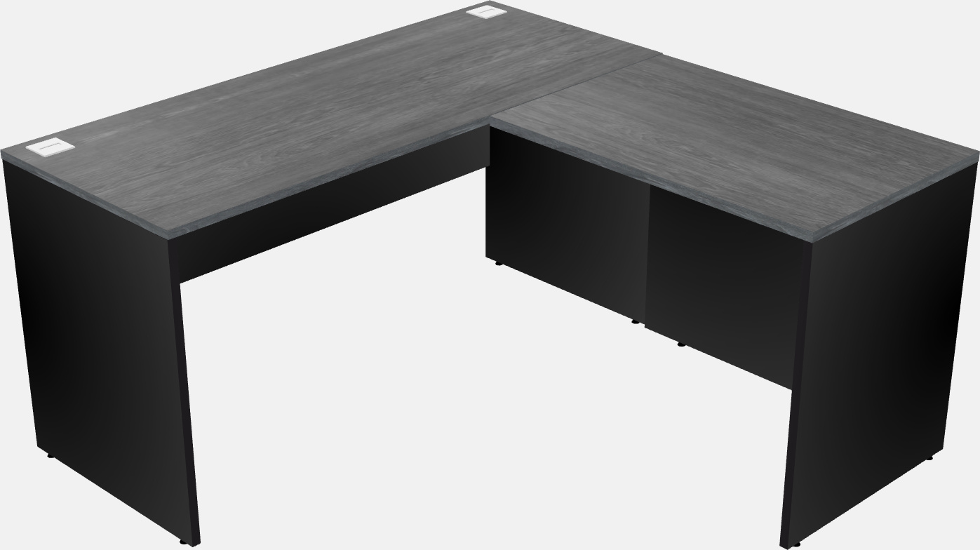 L-shaped na office desk