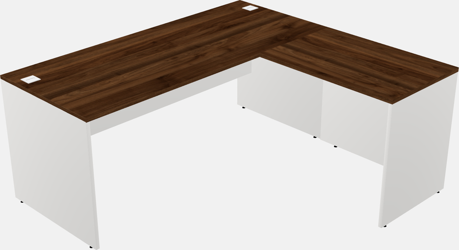 L-shaped na office desk