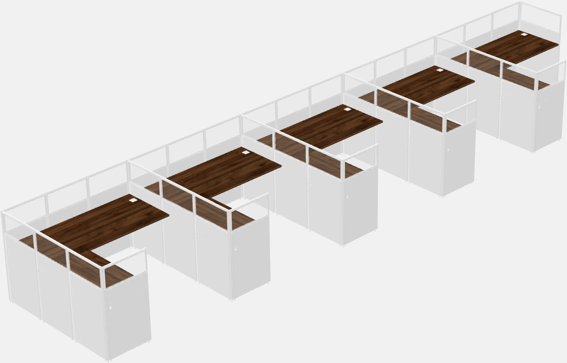 Cubicolo condiviso a forma di l