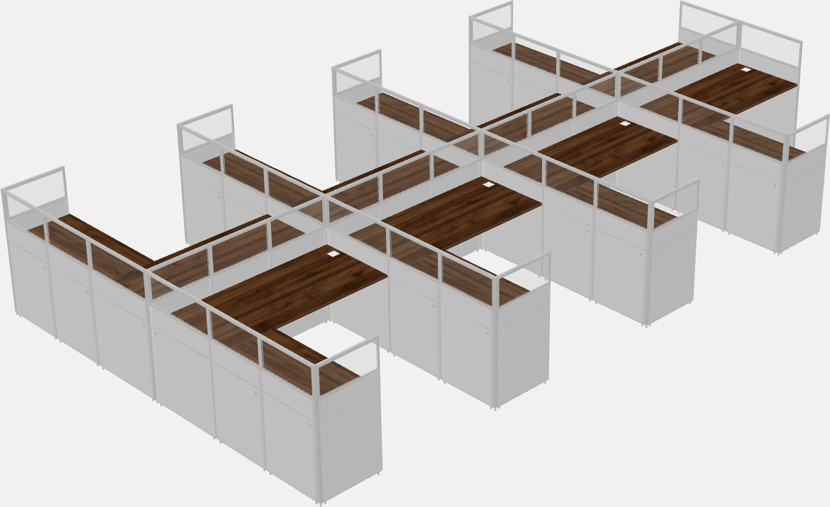 Cubicolo condiviso a forma di l