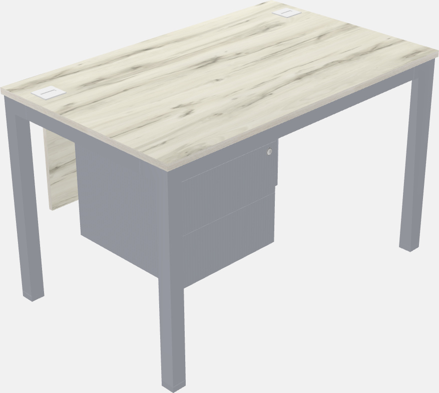 Rectangular desk